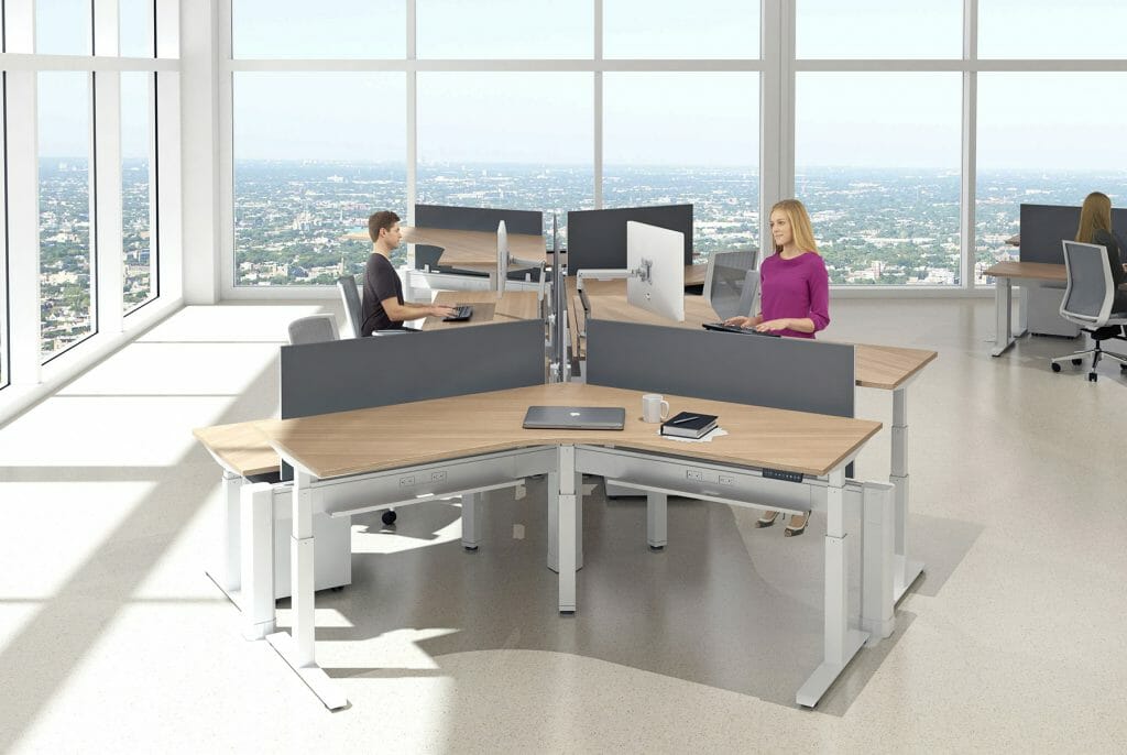 Height Adjustable Desk Houston Area - Wells & Kimich