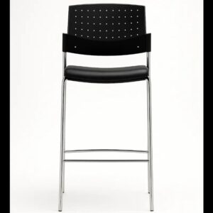 Armless 6558 Poly Seat & Back Stool Multi Colors