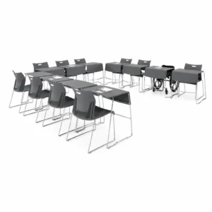 Duet Style Stacking Tables
