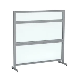 Evolve Wellness Mobile Privacy Screen, Clear Acrylic