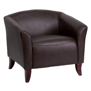 Hercules Brown Leather Imperial Reception Set-2