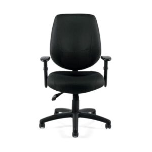 Offices to Go 11631B Adjustable Black Fabric Task Chair