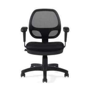 Offices to Go 11647B Low Back Black Mesh