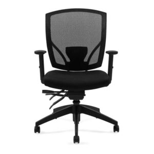 Offices to Go Black Mesh 2803 Executive Chair