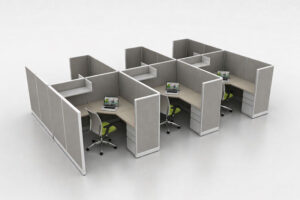 Semi-Private Cubed Workstations