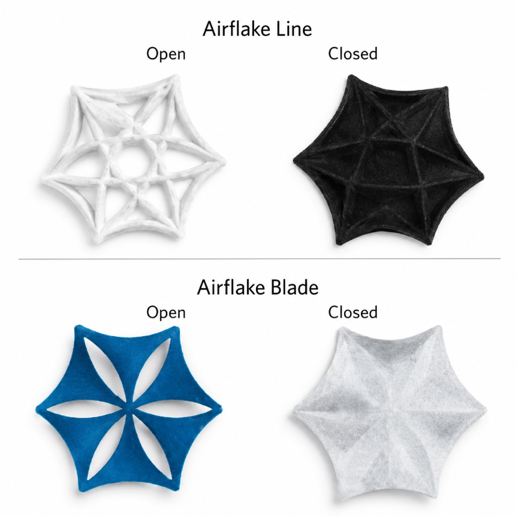Vaev Unika Airflake Suspended Acoustic Screening-3