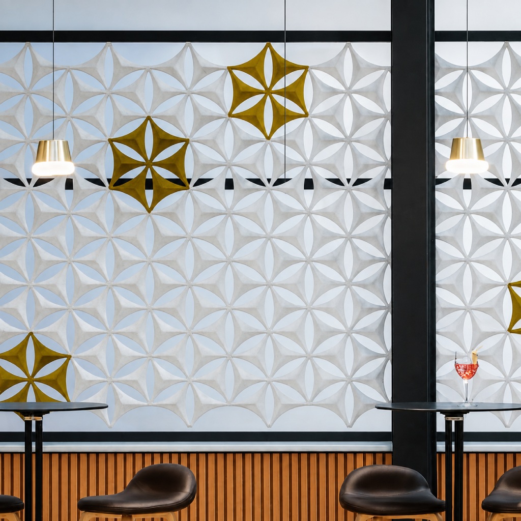 Vaev Unika Airflake Suspended Acoustic Screening-5