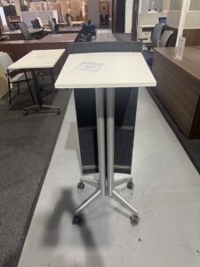 Used Foldable Training Table with Wheels