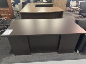 Used Modern Executive Desk with Storage