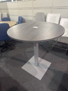 Used Contemporary Round Conference Table