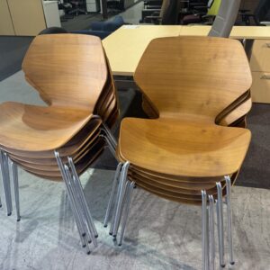 Used Contemporary Stack Chairs for Office or Breakroom