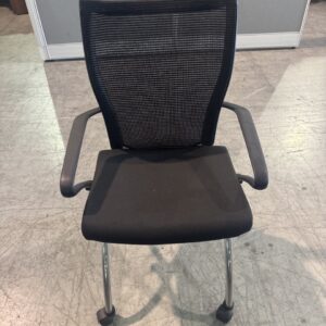 Used Contemporary Visitor Chair with Mesh Back