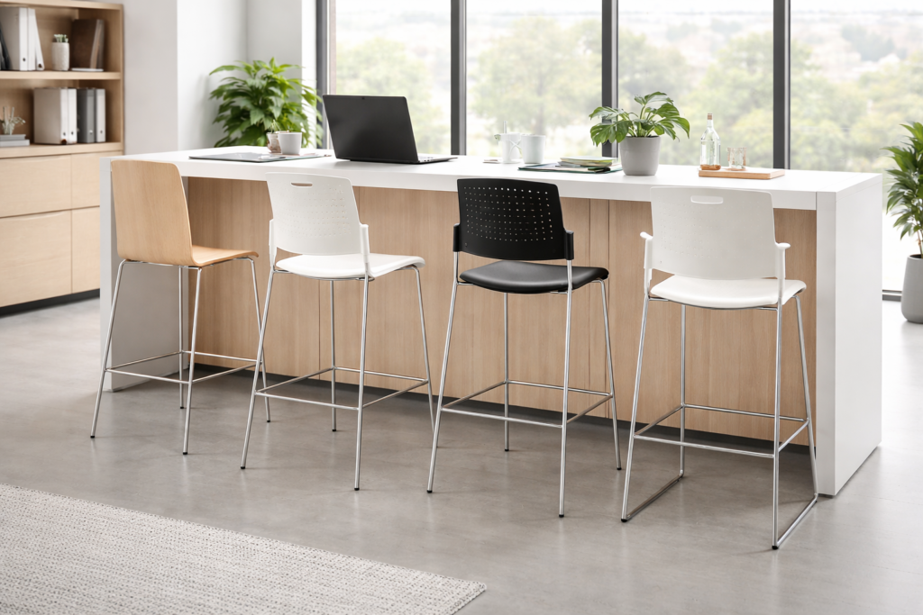 Office Stools in Room