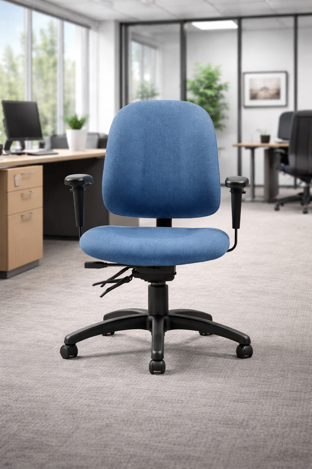 task chair in office