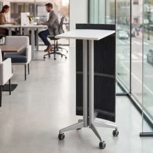 Used Mobile Training Room Table with Casters
