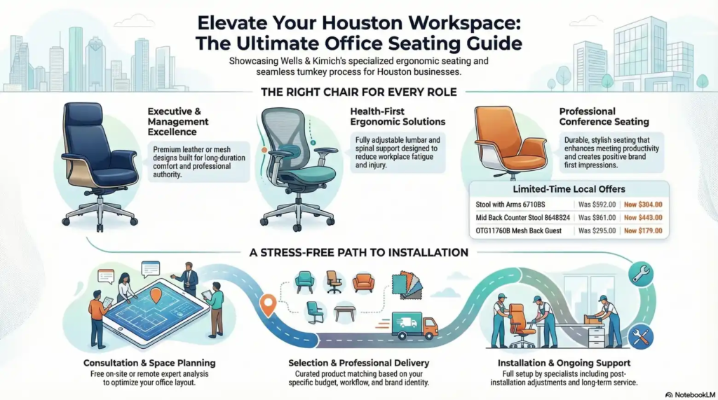 Premium Office Chairs infigraphic