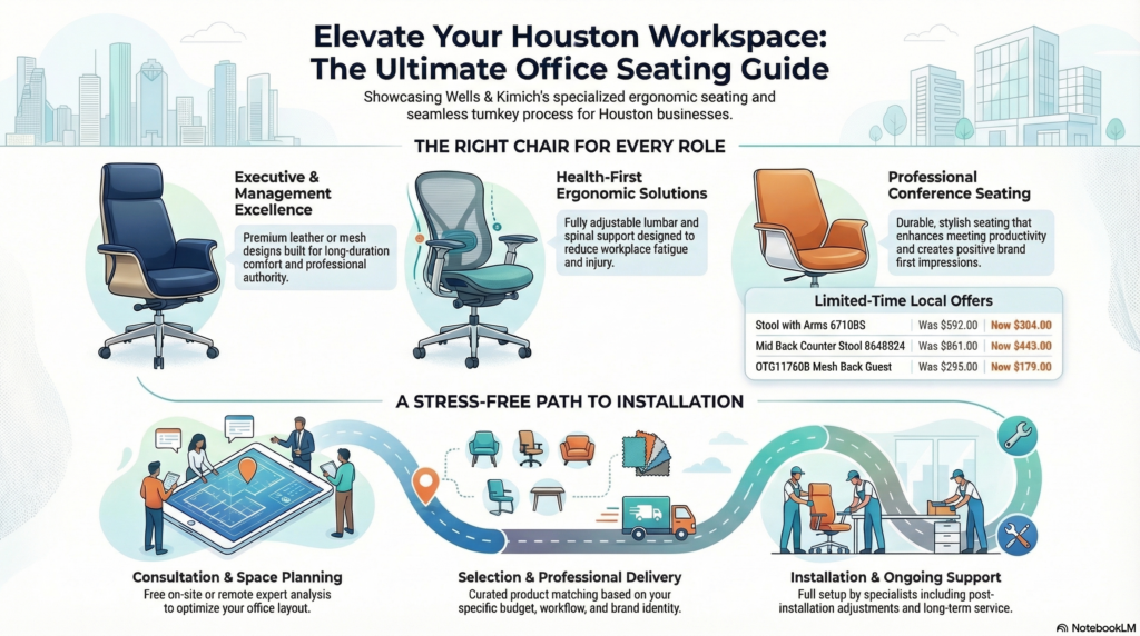 Premium Office Chairs infigraphic