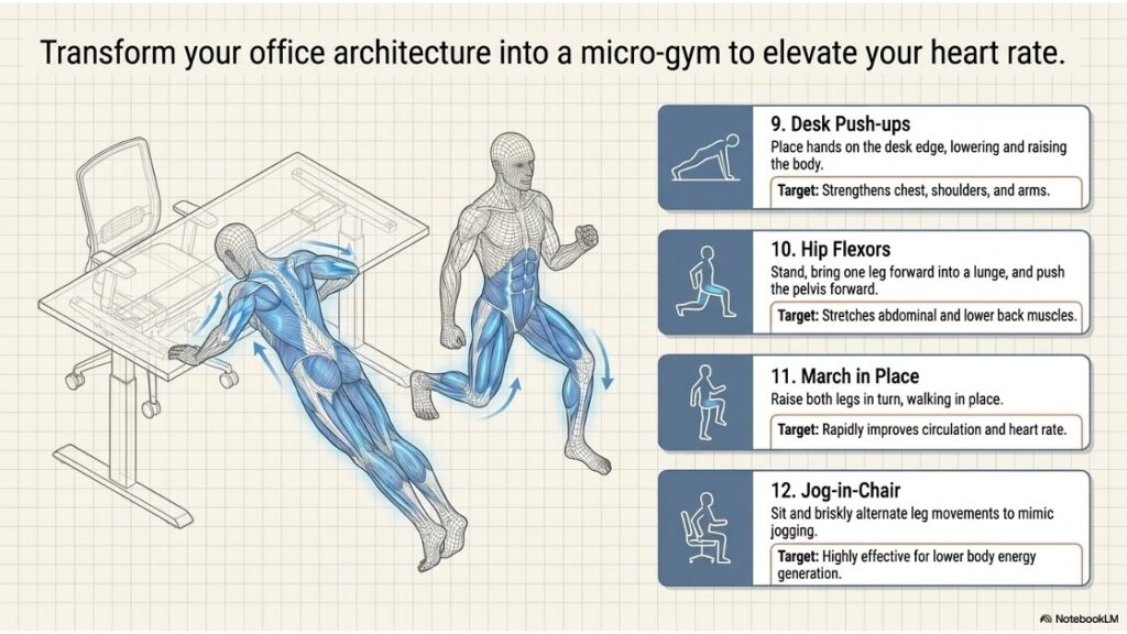 Lower Body & Core at work