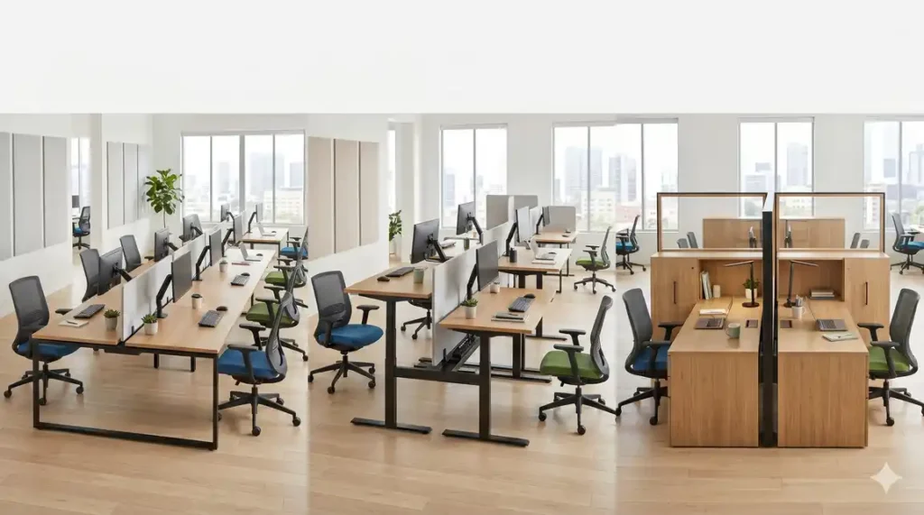 Types of Sidebar Benching Systems Available