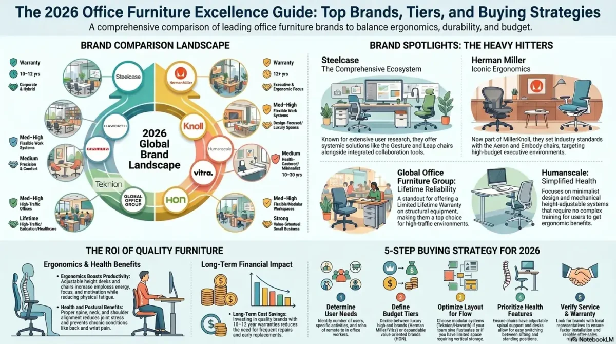 Best Brands of Office Furniture