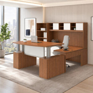 Global Lufton Veneer Desking Series-3