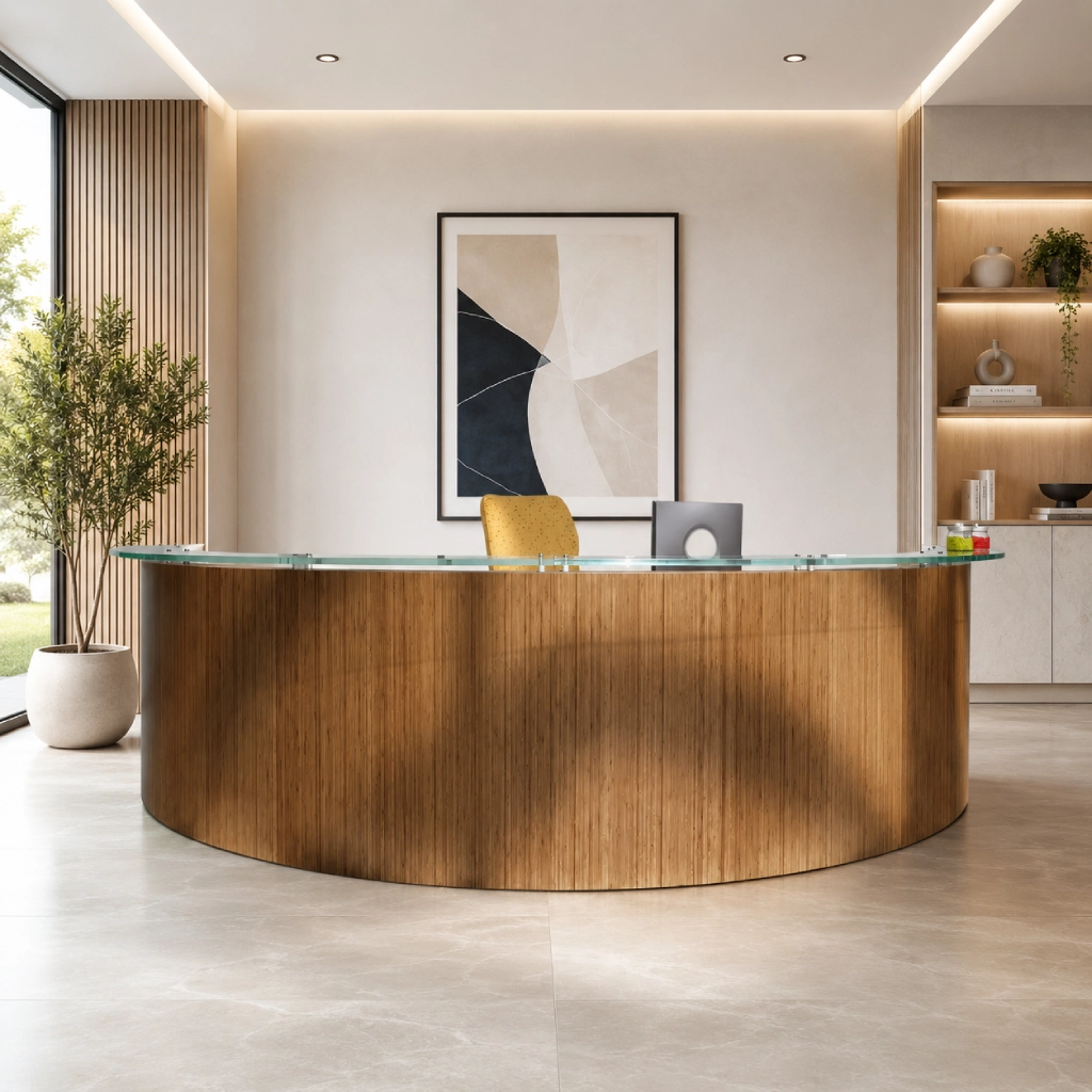 Global Lufton Veneer Desking Series-5