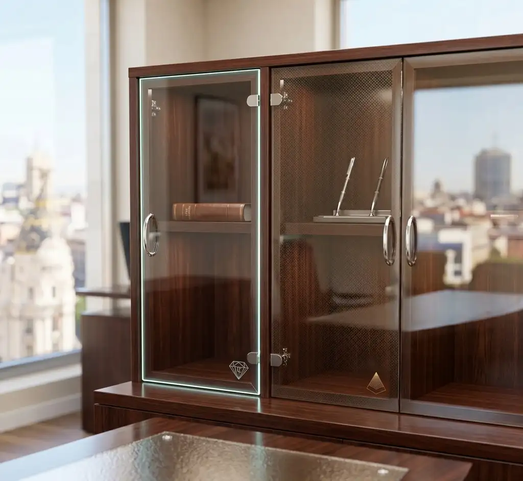 Tempered glass options in premium models