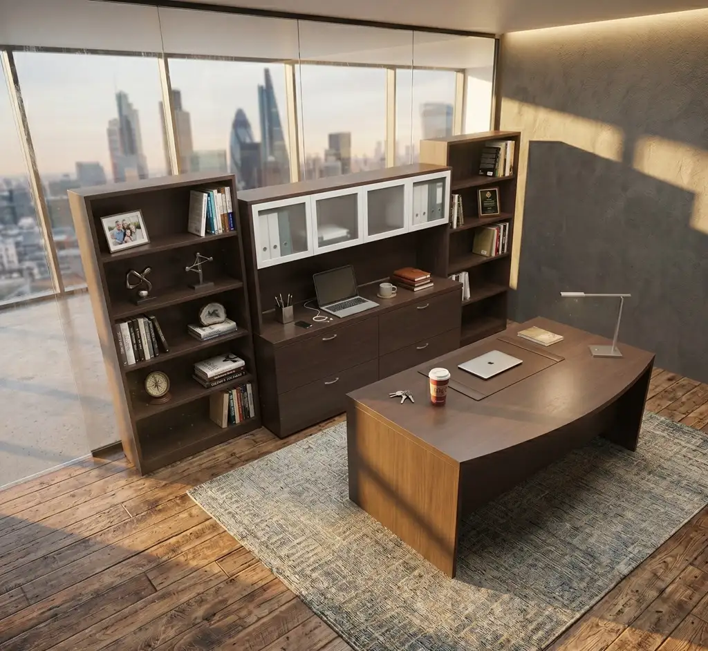 Traditional office desks