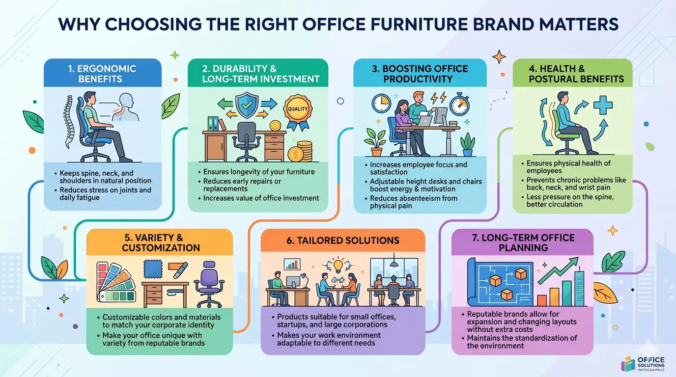 Why Choosing the Right Office Furniture Brand Matters