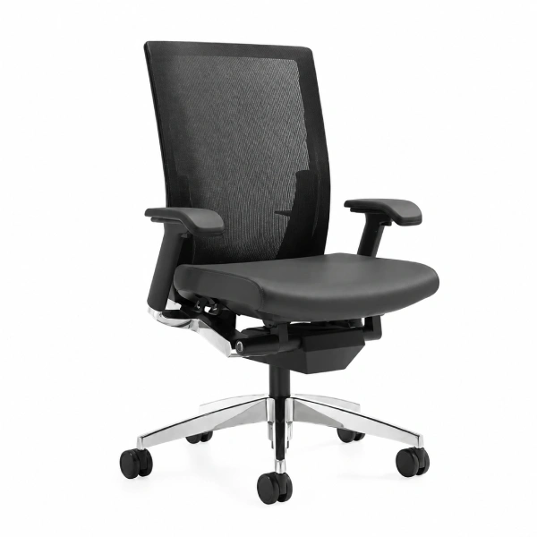 Global G20 Task Chair with Synchro-Tilt, Adjustable Arms- 5