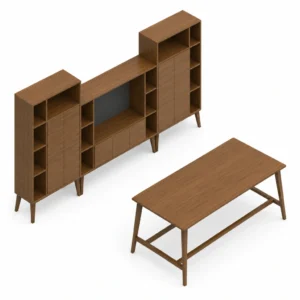 Corby Laminate Office Desk