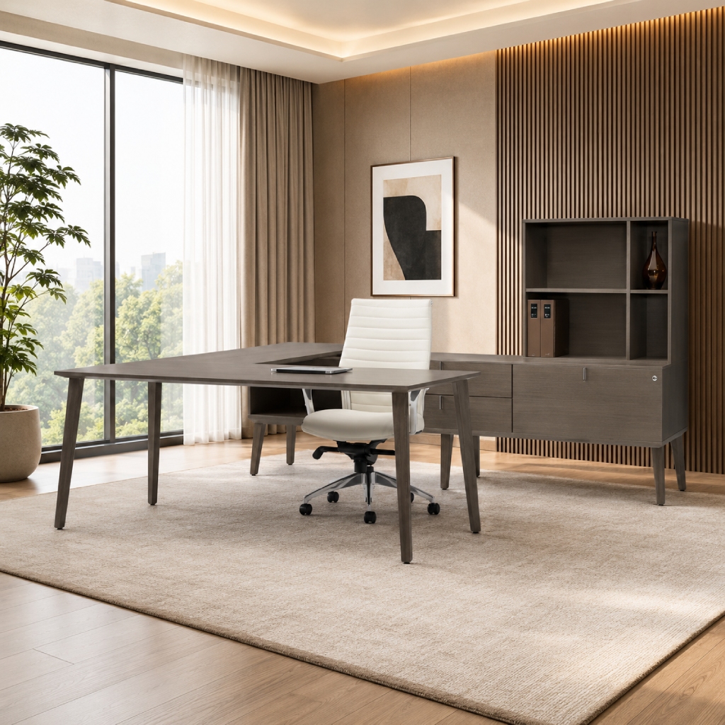 Corby Laminate Office Desk