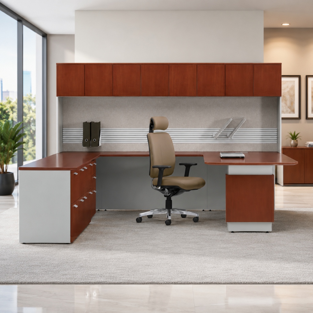 Global Dufferin Laminate Desk-var1