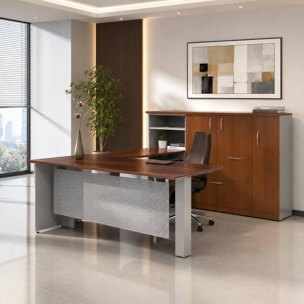 Global Dufferin Laminate Desk-var3