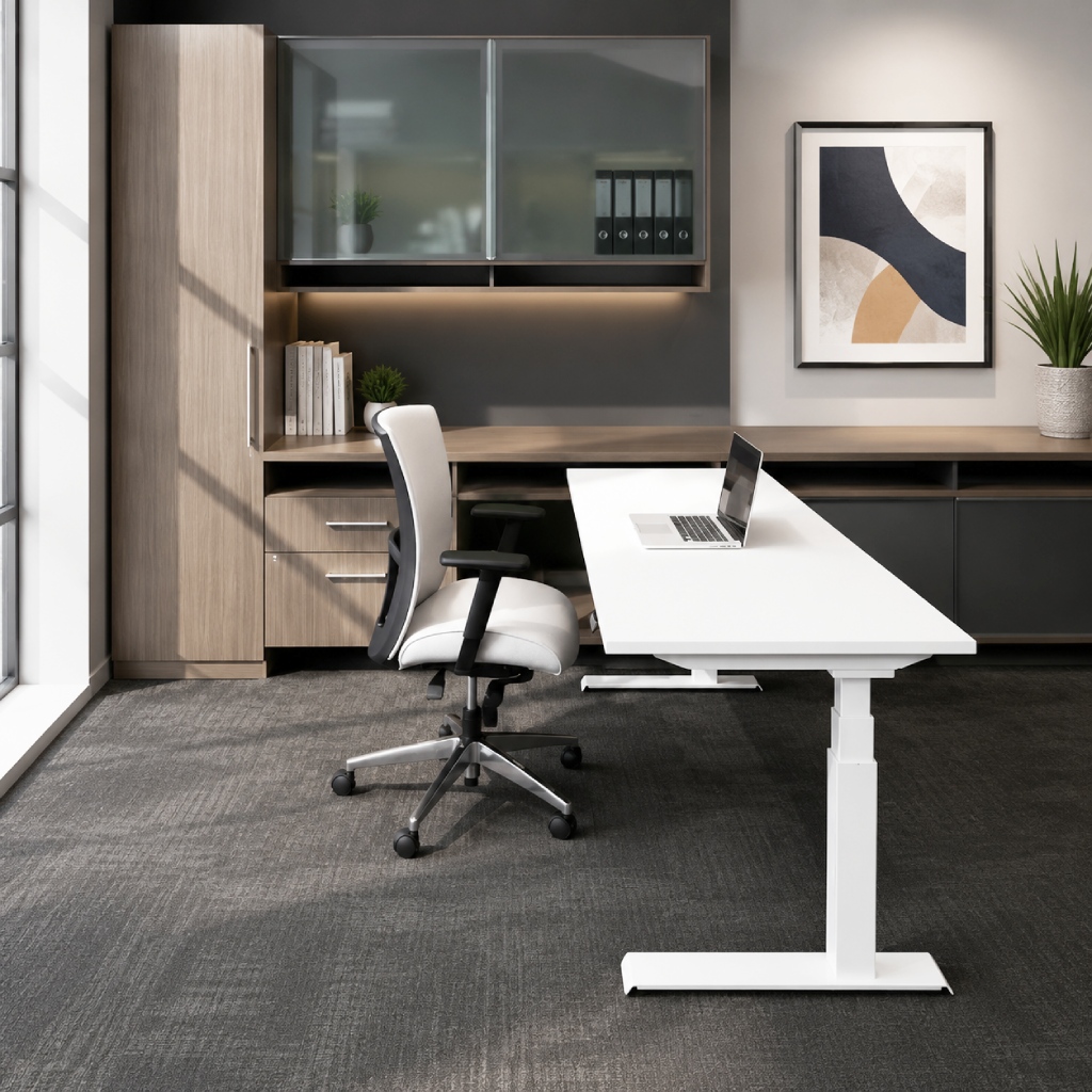 Global FreeFit Height Adjustable Desks and Chairs-var2