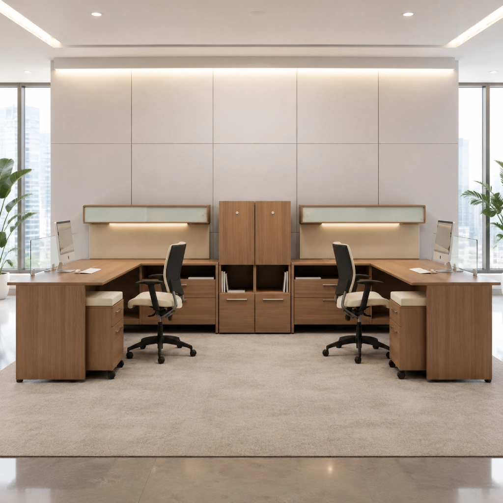 Global Princeton Laminate Desk Series-var3