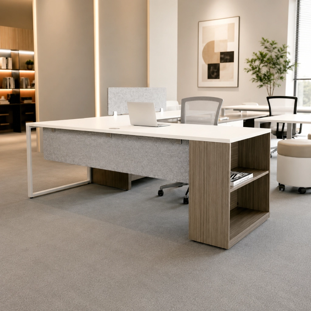 Global Princeton Laminate Desk Series-var4