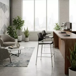 Global Sonic Bar Height Stool