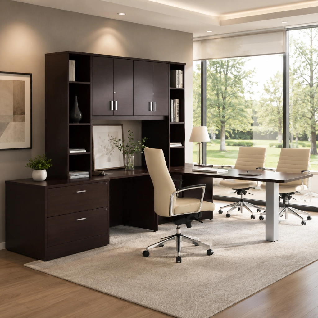 Global Zira Laminate Desk-var1