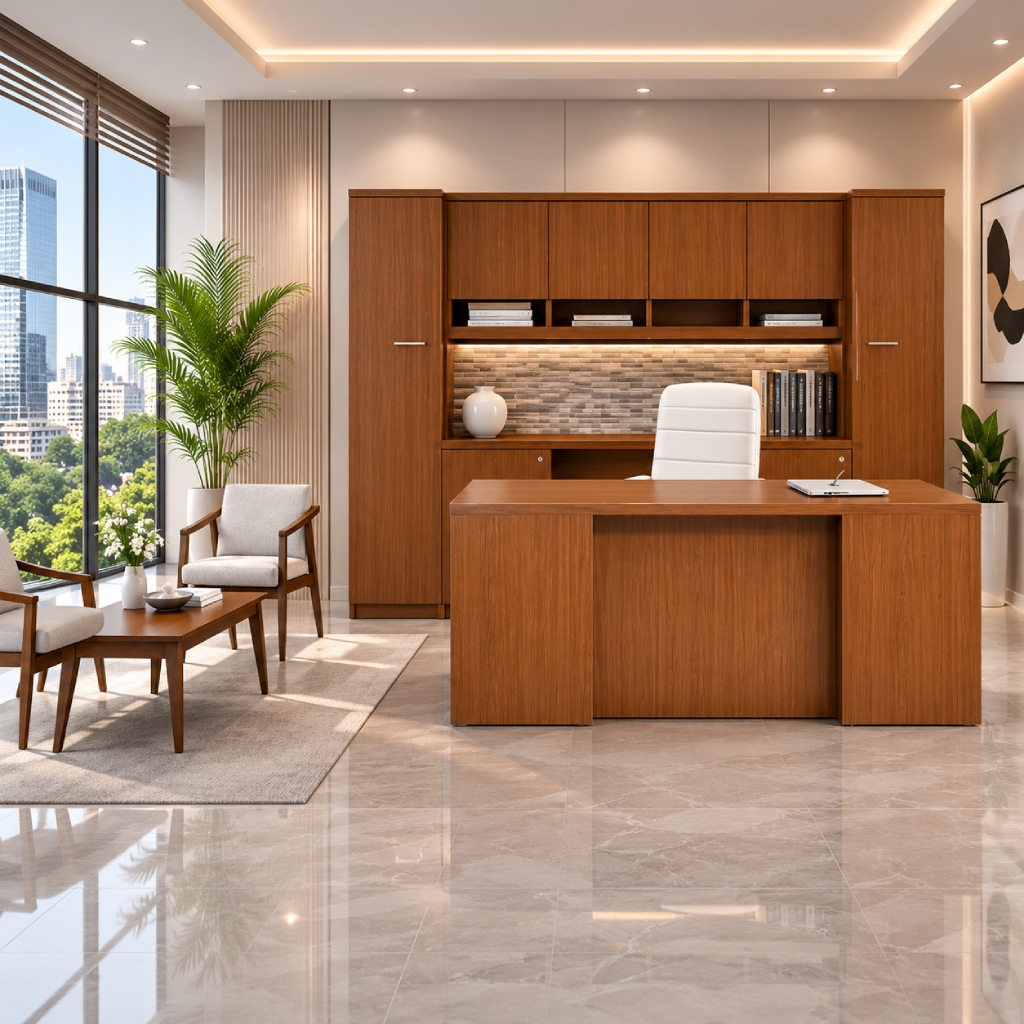 Indiana Madera Laminate Desk-product