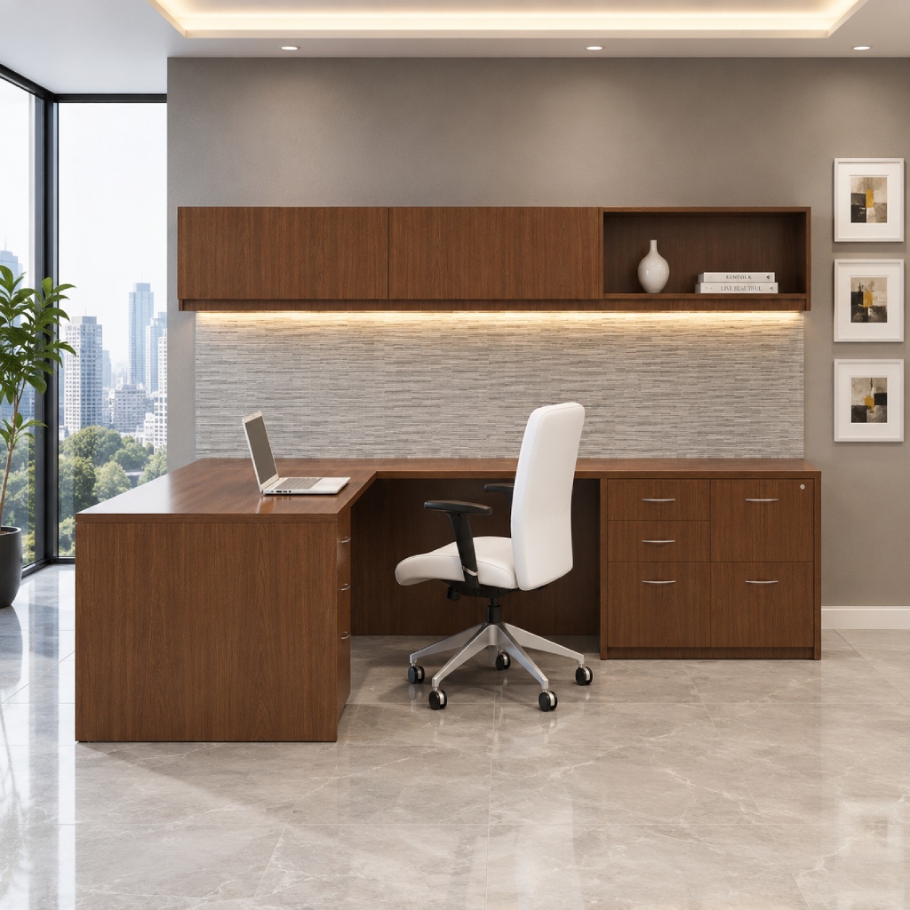 Indiana Madera Laminate Desk-v3