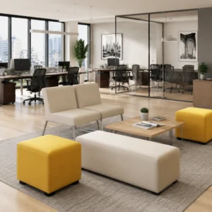 Offices To Go Modular Low Seating Ottoman