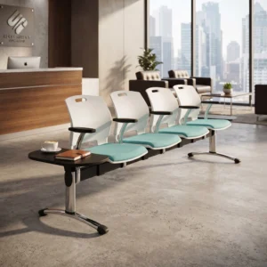Popcorn Tandem Beam Seating with Tablet Arm