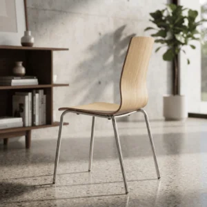 Sas Stackable Wood Chair