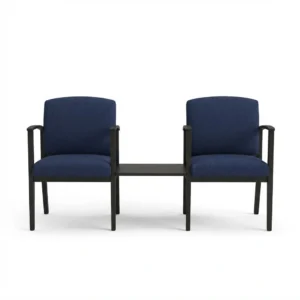 Steel Tandem Beam Two-Seater Waiting Room Seating System