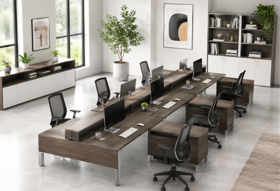 Bridge Office Benching-1