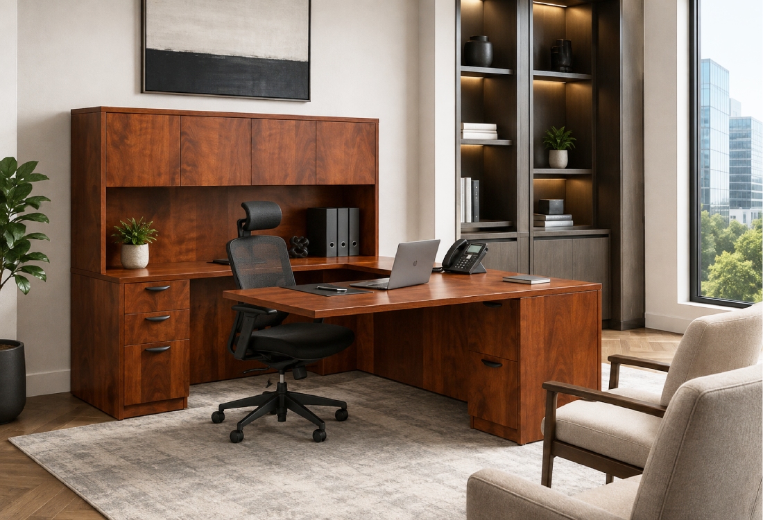Executive Desk in a modern office