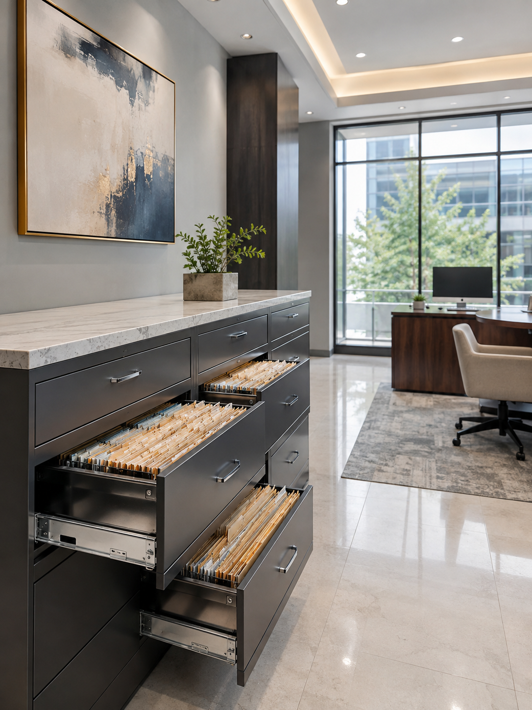 End-Tab Filing Cabinets