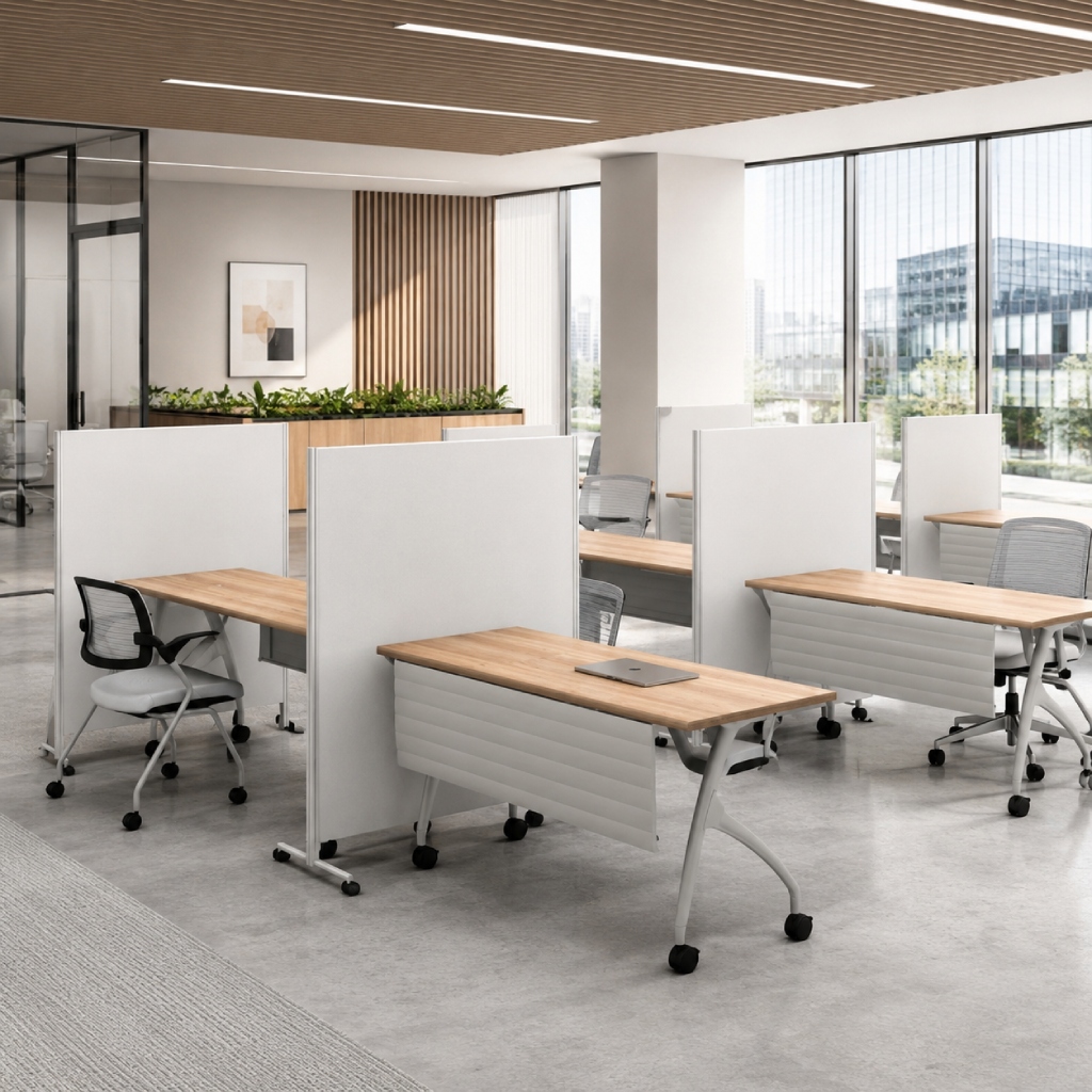 Global Linking Desk Privacy Panels & Room Dividers-g3