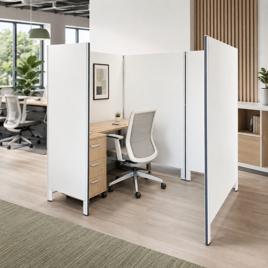 Global Linking Desk Privacy Panels & Room Dividers-g5